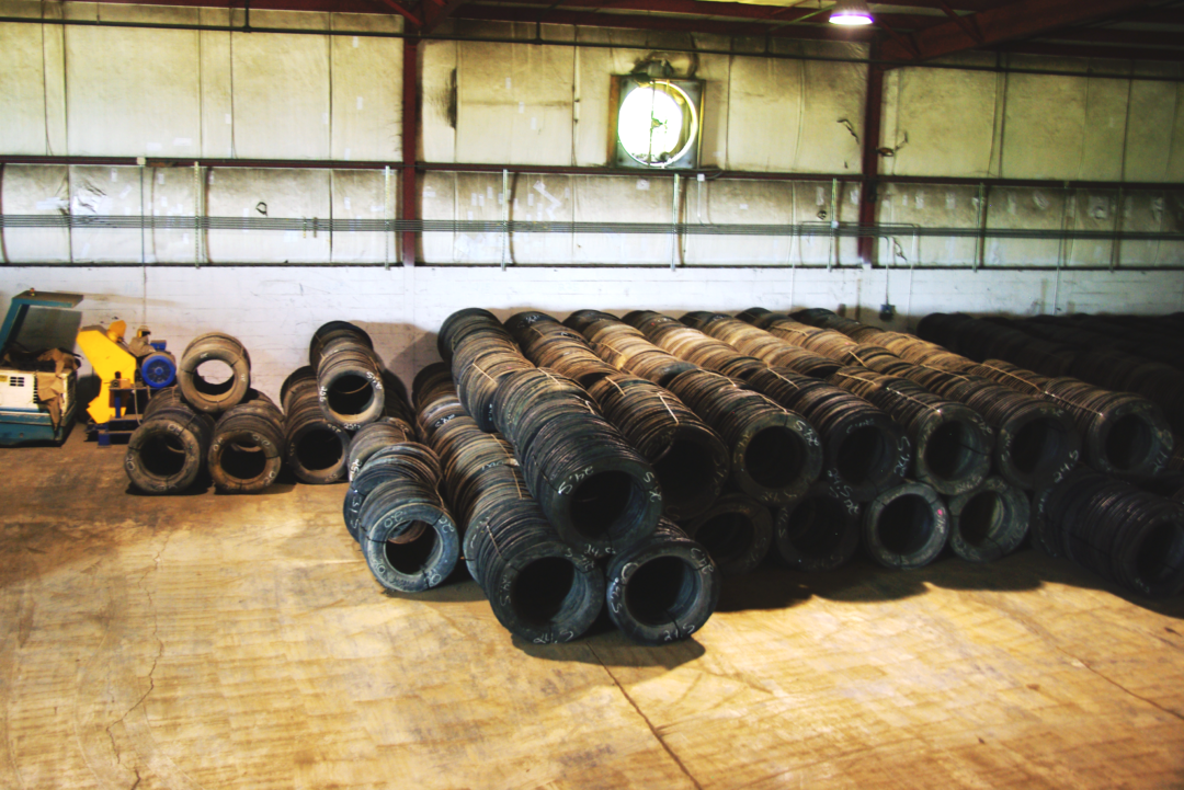 A picture of Sidewalls produced by Patriot Recycling.